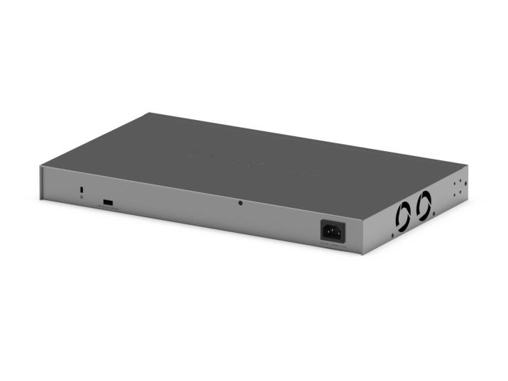 Netgear GS728TXUPv3: 24-Port Gigabit PoE+ and PoE++ Smart Switch w/optional Remote/Cloud Management with 4 SFP+ Ports (420W)