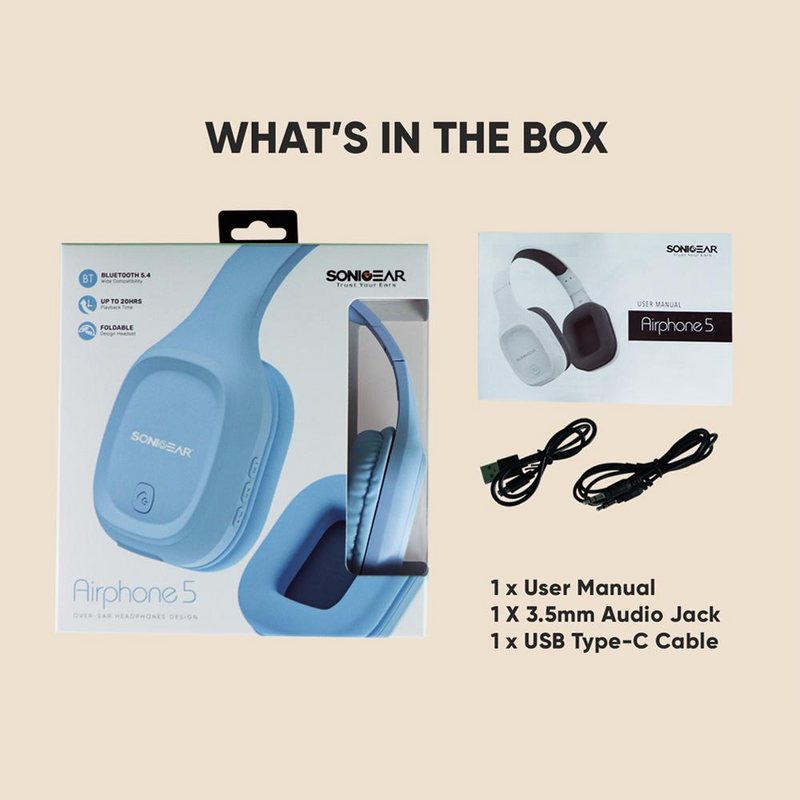 SonicGear AirPhone 5 Bluetooth Headset