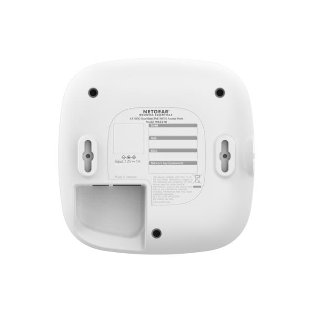 AX1800 WiFi 6 Access Point (WAX210) WiFi 6 AX1800 Dual-band Access Point with Gigabit PoE
