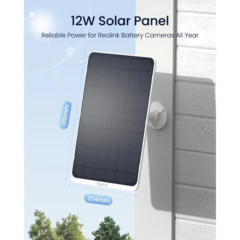 Solar Panel 3 (White): 12V Sustainable Power Solution