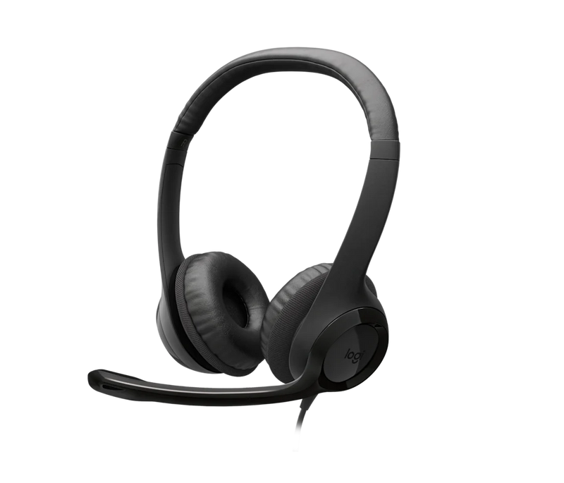 H390 USB Computer Headset - Midnight Black