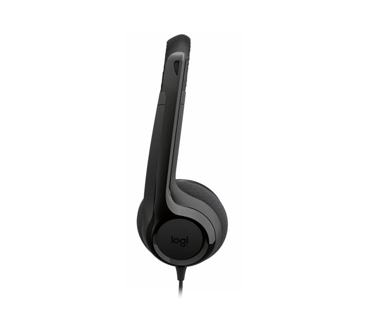 H390 USB Computer Headset - Midnight Black