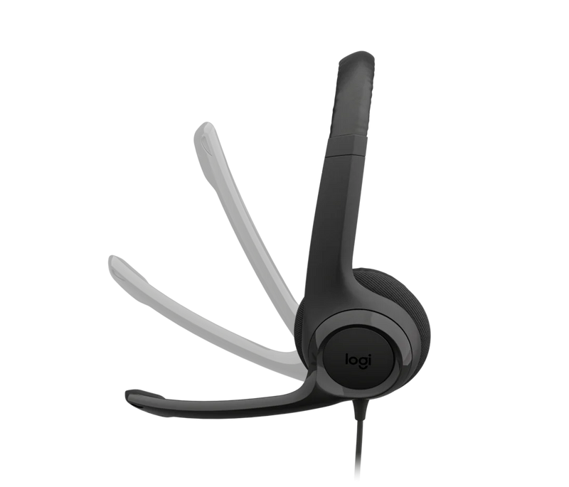 H390 USB Computer Headset - Midnight Black