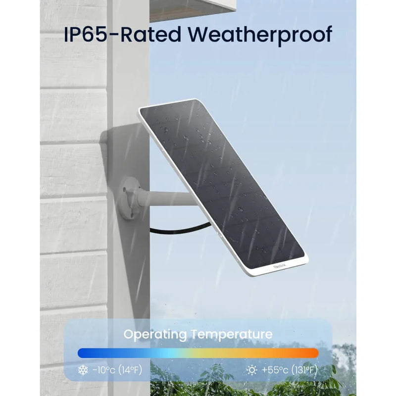 Solar Panel 3 (White): 12V Sustainable Power Solution