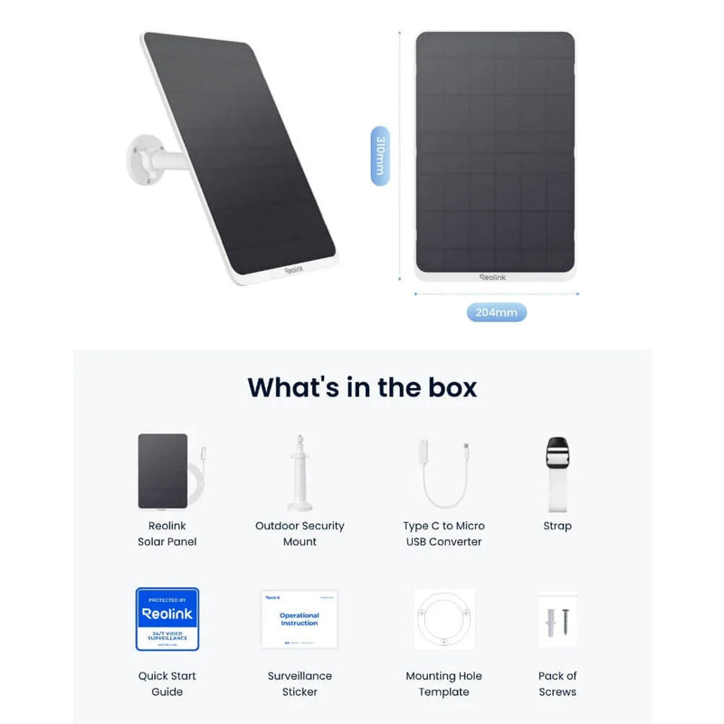 Solar Panel 3 (White): 12V Sustainable Power Solution