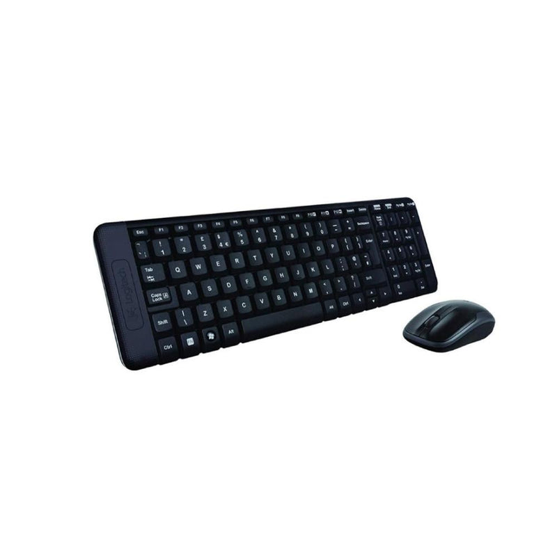 Logitech Wireless Keyboard and Mouse Combo for Windows, 2.4 GHz Wireless,  Compact Mouse, Rose 