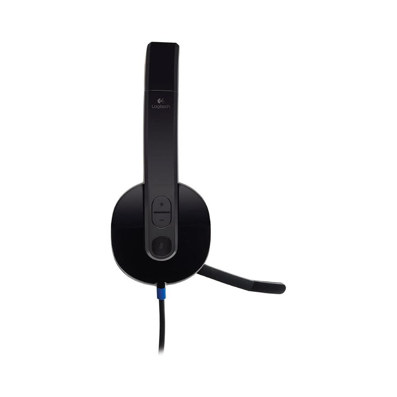 Logitech H540 High Performance USB Headset with Premium Ear Pad and Inline Audio Control