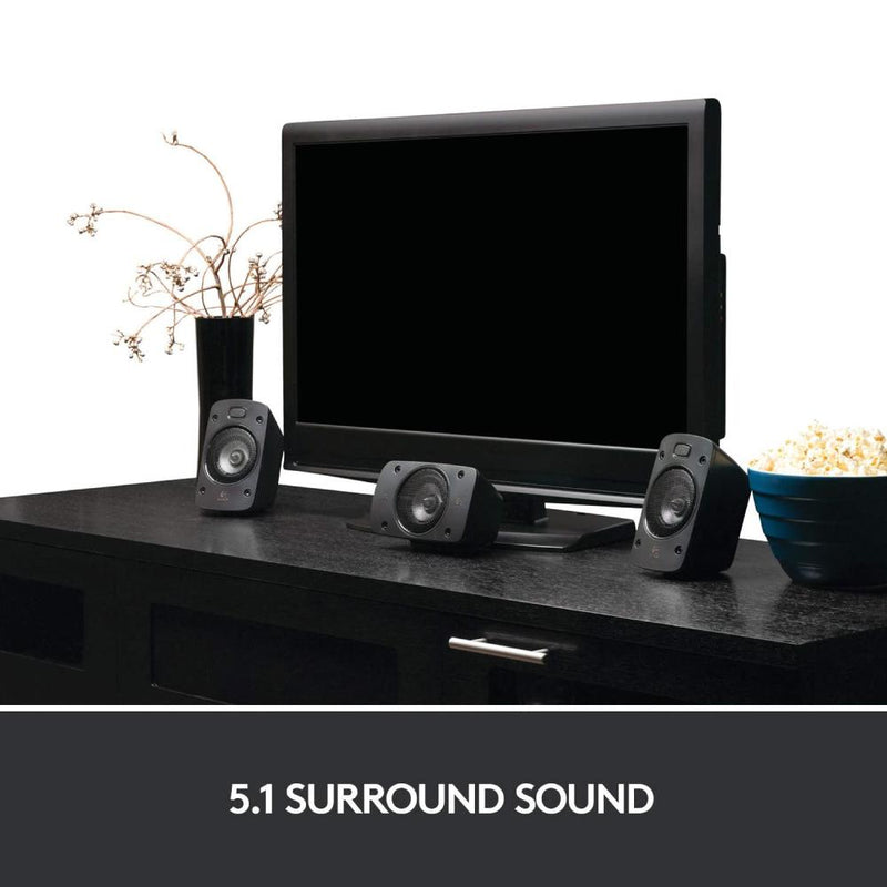Logitech Z906 5.1 Surround Sound Speaker System - THX, Dolby Digital and DTS Digital Certified