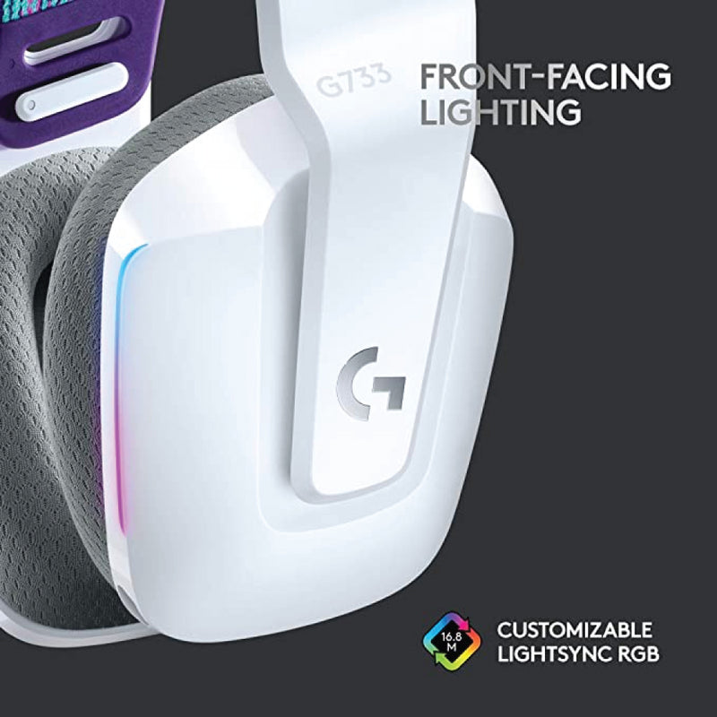 LOGITECH G733 Lightspeed Wireless RGB Gaming Headset