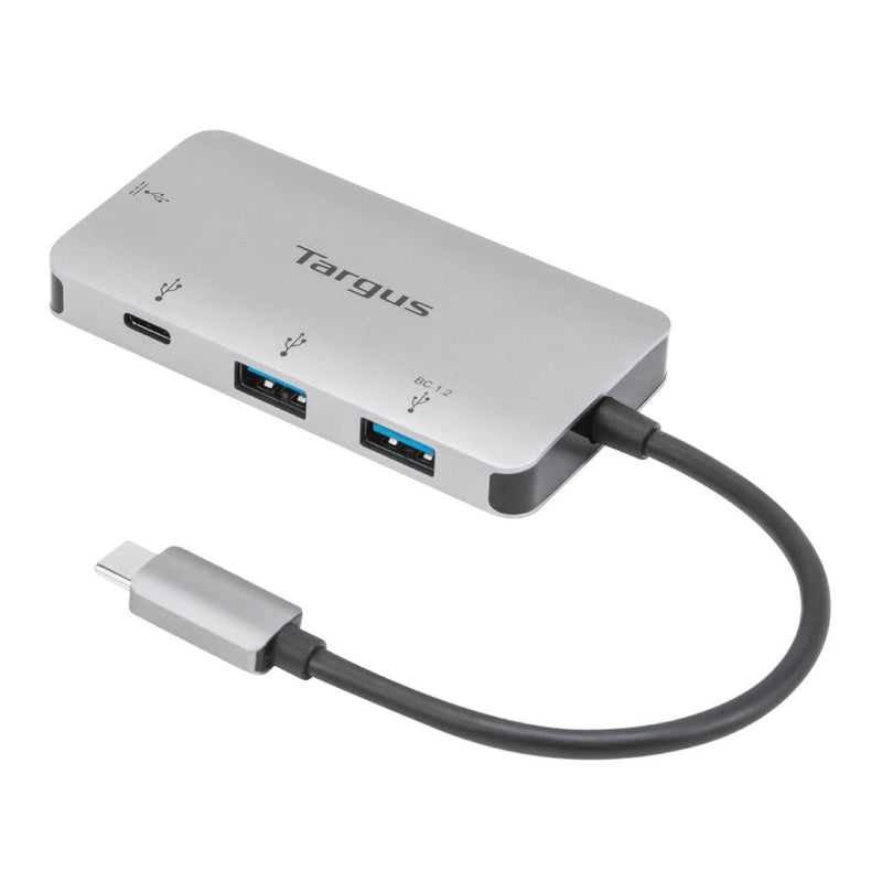 TARGUS ACH228EU USB-C Multi-Port Hub with 2x USB-A and 2x USB-C Ports with 100W PD Pass-Thru
