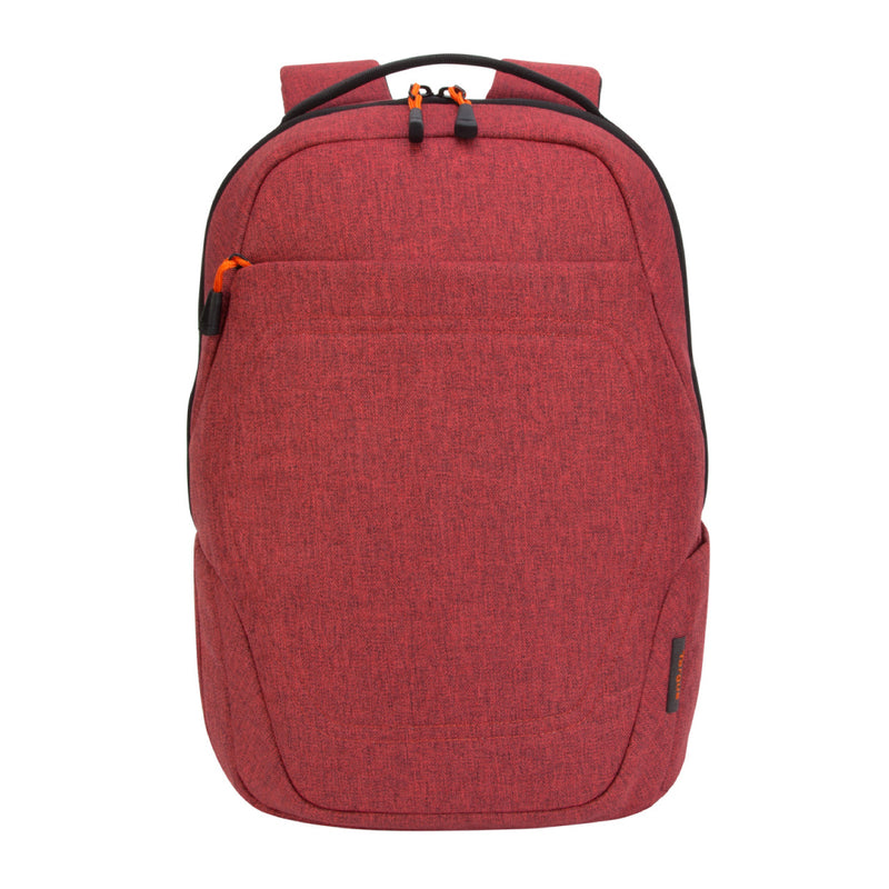 TARGUS Groove X2 Compact Backpack designed for MacBook 15” & Laptops up to 15” - Dark Coral