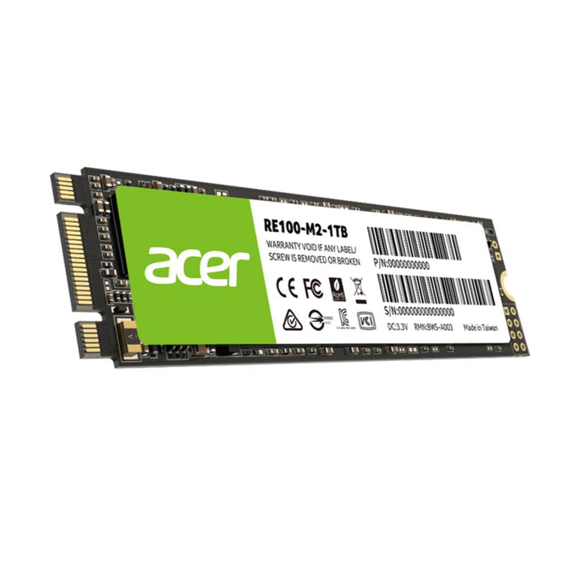 Acer RE100 SATA M.2 2280 3D NAND SOLID STATE DRIVE (SSD)