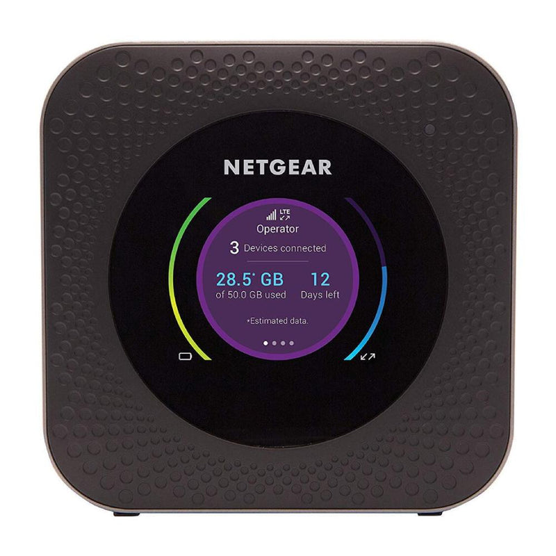 NETGEAR Nighthawk M1 Mobile Hotspot 4G LTE Router MR1100-100NAS - Up to 1Gbps Speed | Connect Up to 20 Devices | Create WLAN Anywhere | Unlocked to Use Any Sim Card-Contact Your Carrier for Data Plan