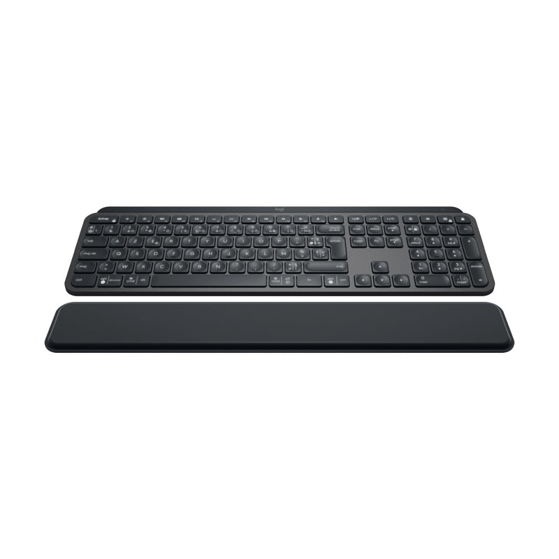 LOGITECH MX Keys Plus Advanced Wireless Illuminated Keyboard with Palm Rest - FRA - (AZERTY Layout)