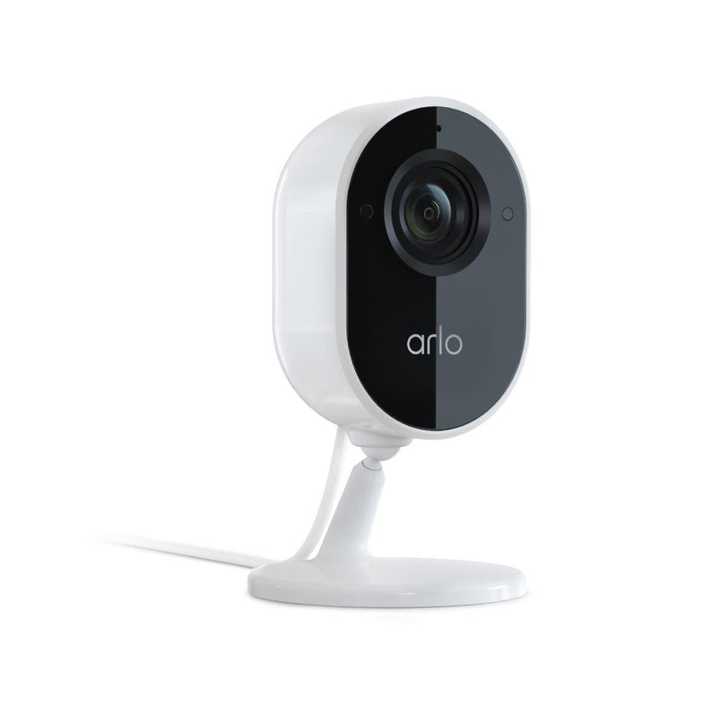  Arlo Essential Indoor Security Camera | 1080p Full HD Video | Automated Privacy Shield | 130° Viewing Angle | 2-Way Audio | Direct to Wi-Fi, No Hub Needed | Works with Alexa and Google Assistant | White | VMC2040 (White)