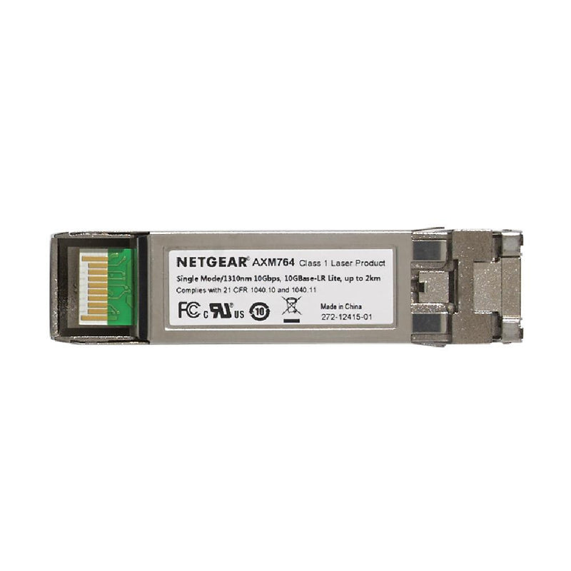 NETGEAR ProSafe™ 10 Gigabit Ethernet Long Range SM SFP+ LC GBIC, upto 2Km  (Works with S3300/M4200/M4300)