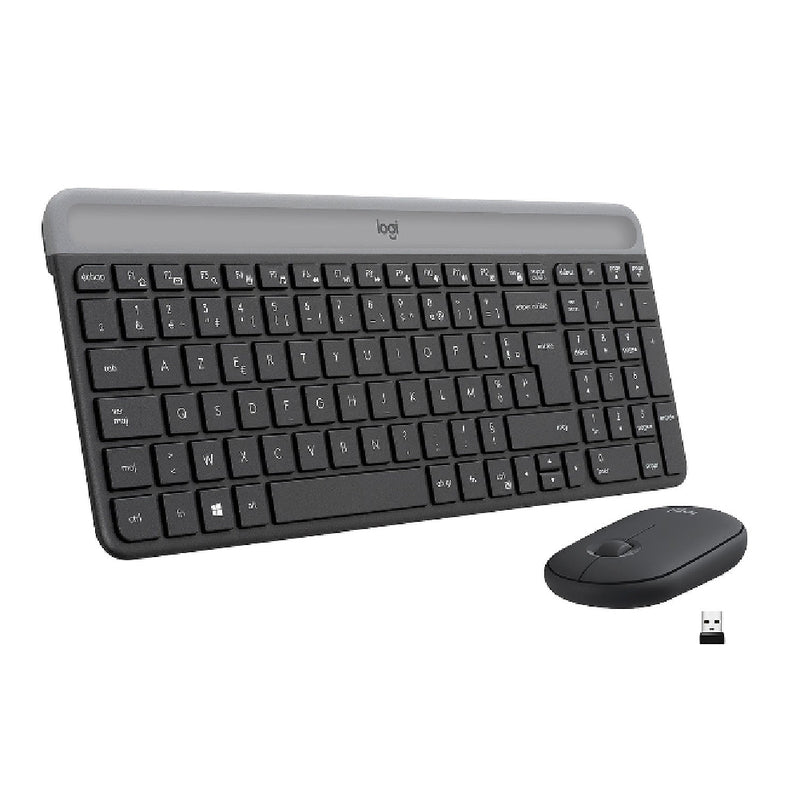 LOGITECH MK470 Slim Wireless Keyboard and Mouse Combo (Azerty Layout)