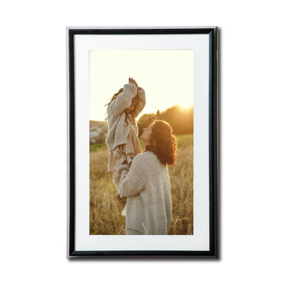 Meural Canvas – Smart Digital Frame | Leonora Black | 27 inch HD Display with WiFi Powered by NETGEAR,MC227BL-100AJS